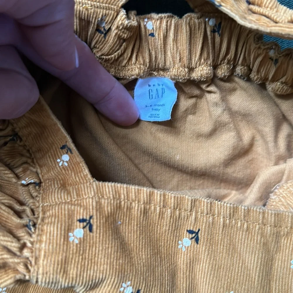 baby GAP corduroy dress